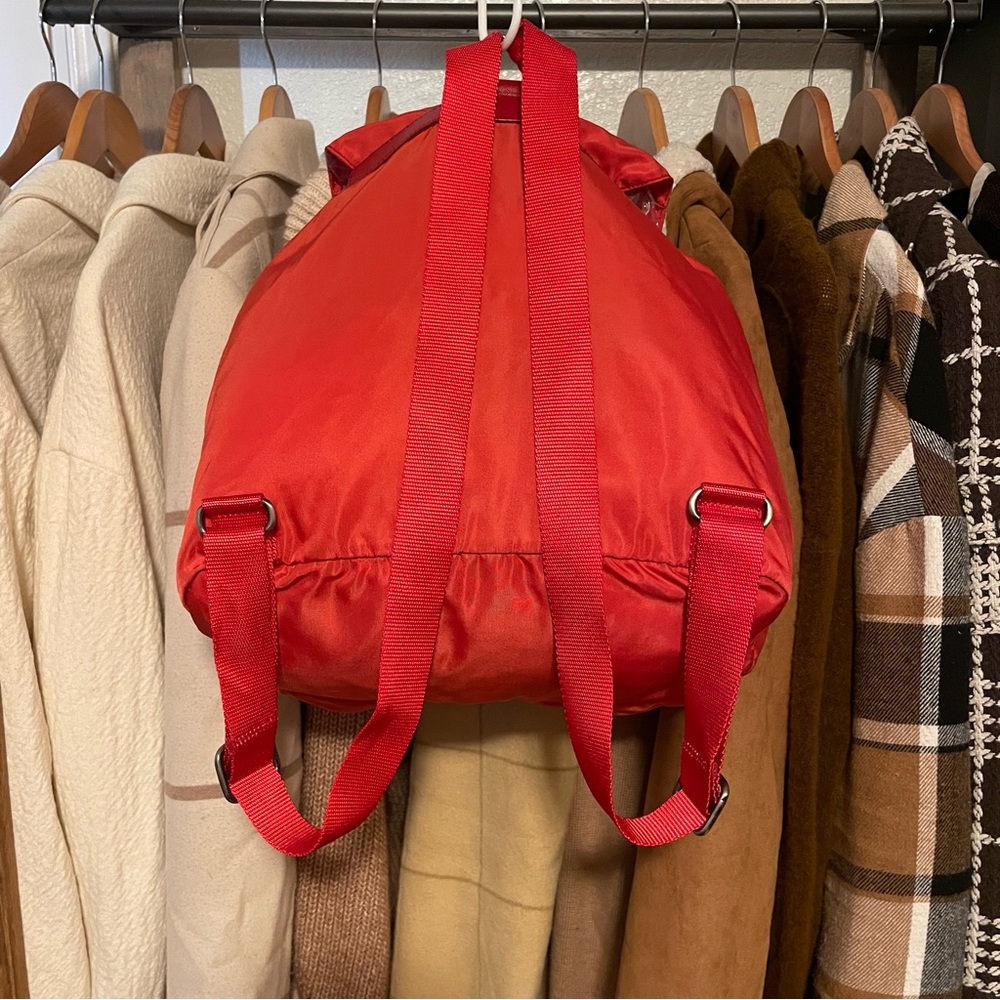 PRADA Red Backpack - Picture 6 of 13